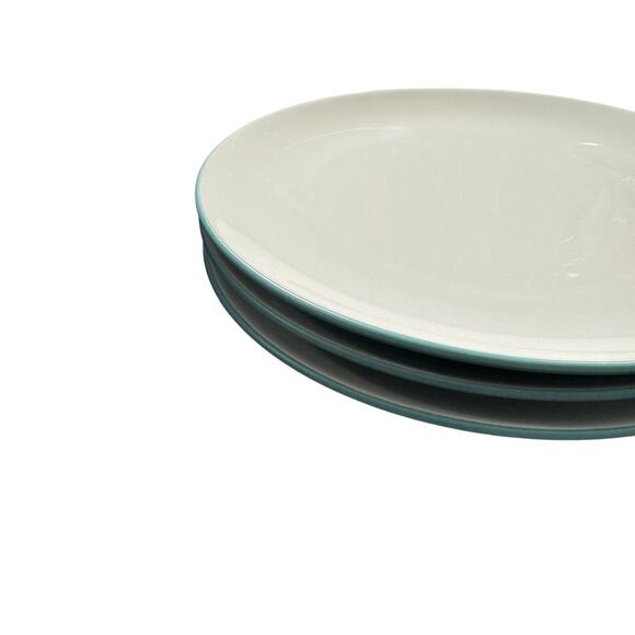 Noritake Colorwave Turquoise 8093 Dinner Plates Set of 3 - Picture 2 of 3